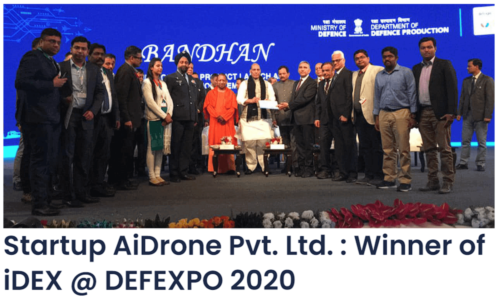 AiDrone at iDEX 2020
